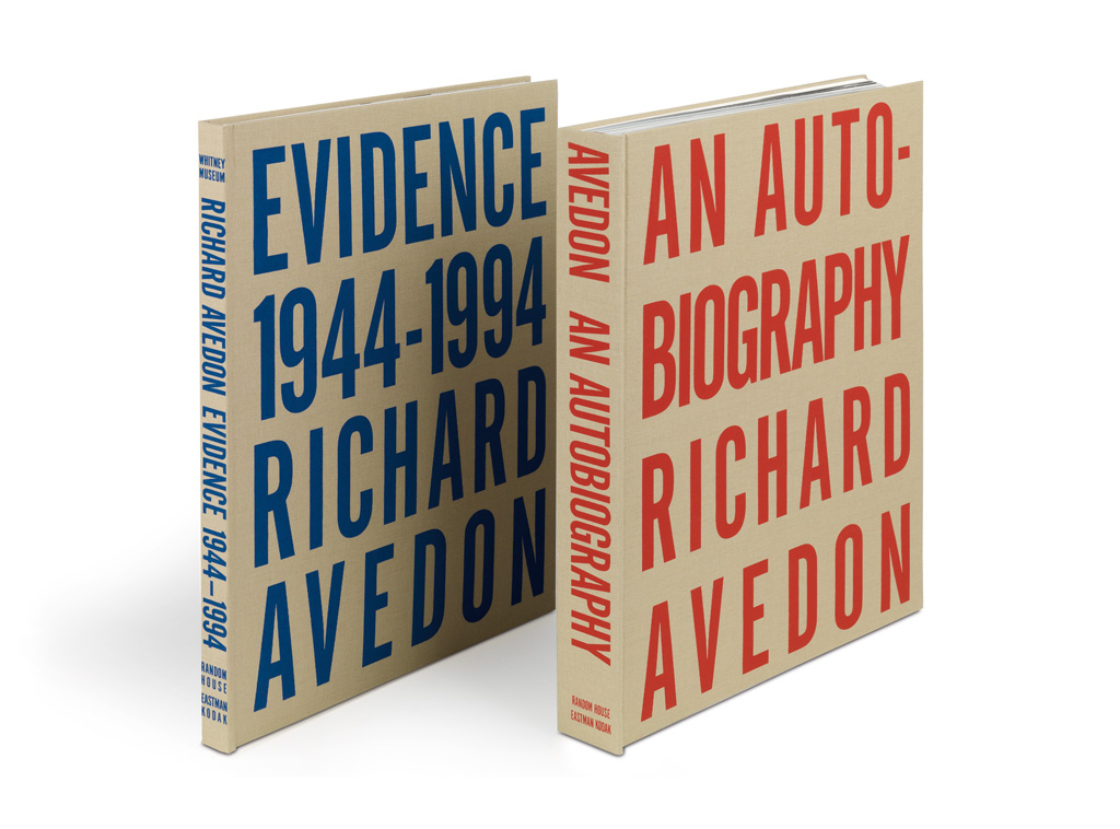 RICHARD AVEDON A box set including Evidence 1944 1994 and An