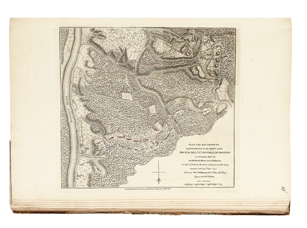 Plan of encampments in London. Plans of Encampments from 1778 to