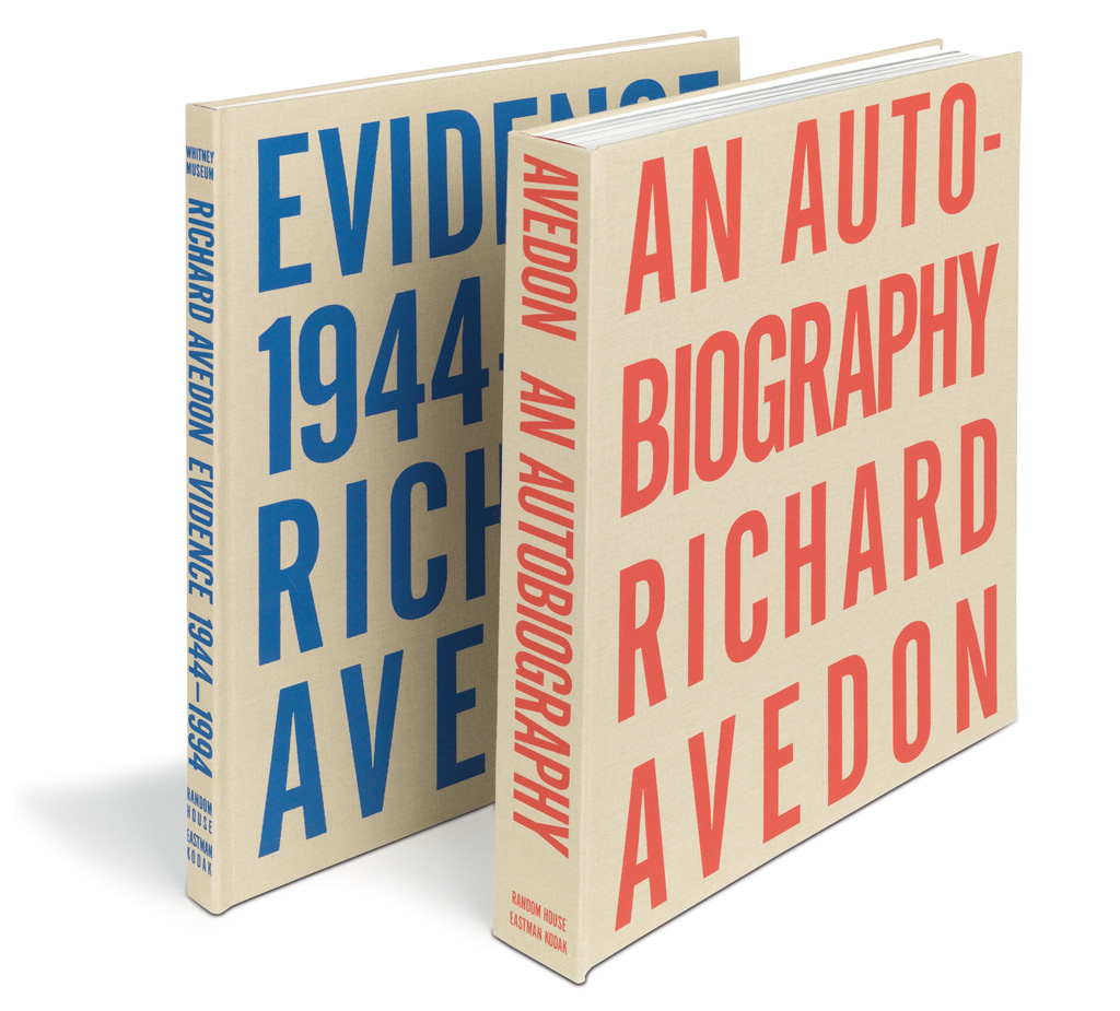 RICHARD AVEDON A box set including Evidence 1944 1994 and An