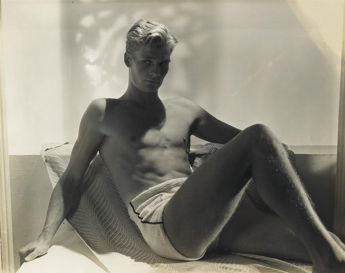 HORST P HORST (1906 1999) Handsome blonde man