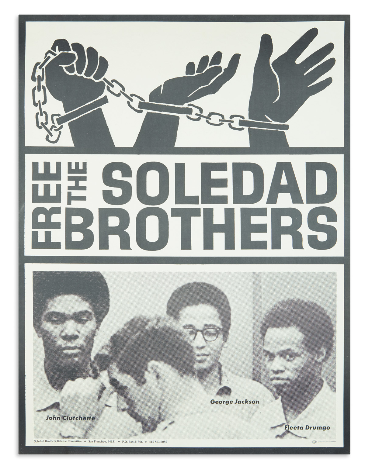 BLACK PANTHERS) Free the Soledad Brothers