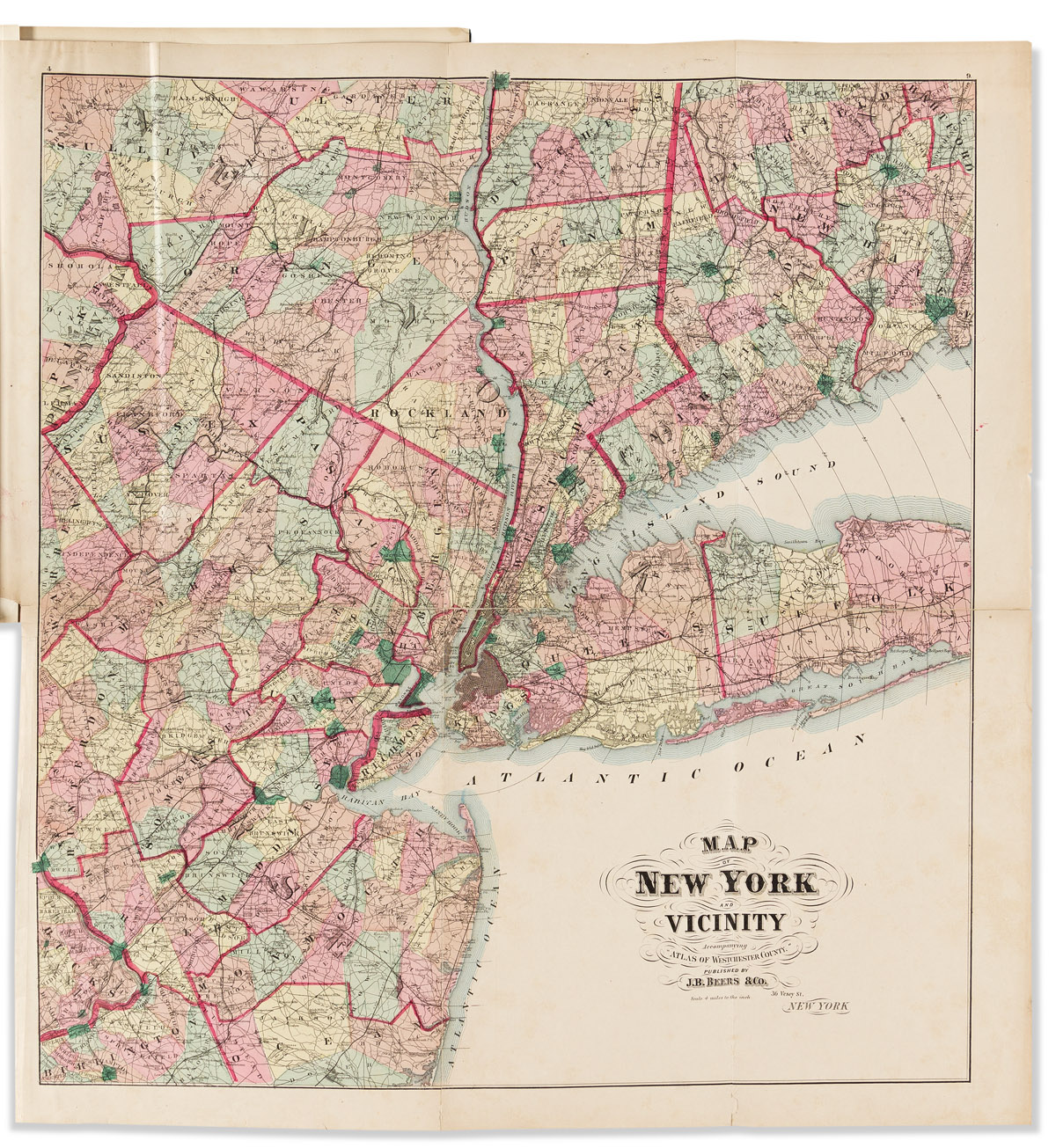 County Atlas of Westchester New York.