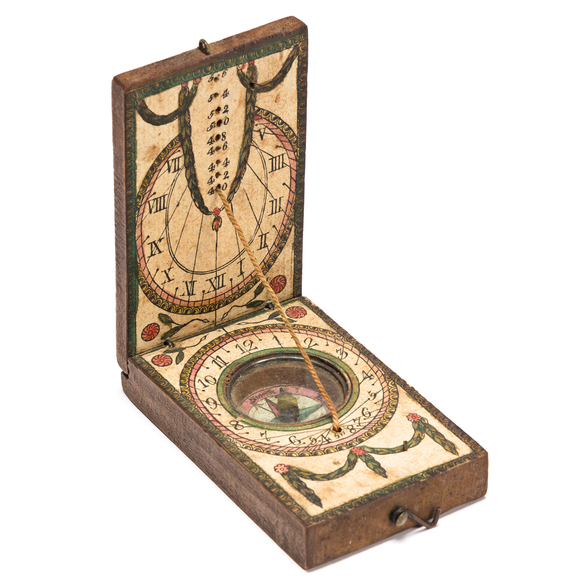 Pantochronometer or pocket Sundial/Compass.