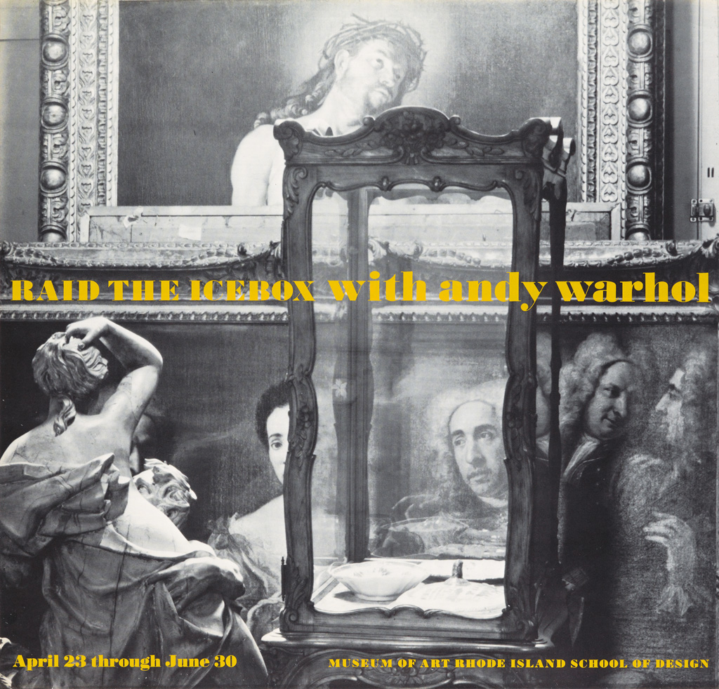 DESIGNER UNKNOWN RAID THE ICEBOX WITH ANDY WARHOL 1970 22x23