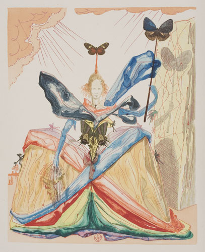 HOT豊富なSALVADOR DALI - ALARCON LE TRICORNE ダリの木版画集BOX　１９５８年作　木版画２０枚入り 木版画