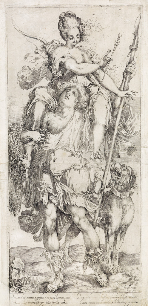 Jacques Bellange Diana And The Hunter