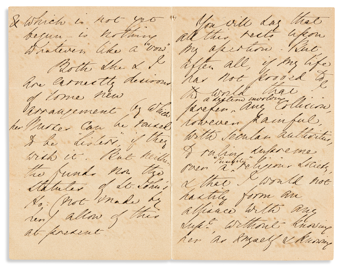 Letter from Florence Nightingale to Queen Victoria, 1863 - Florence  Nightingale Letters Collection (University of Illinois Chicago) - CARLI  Digital Collections
