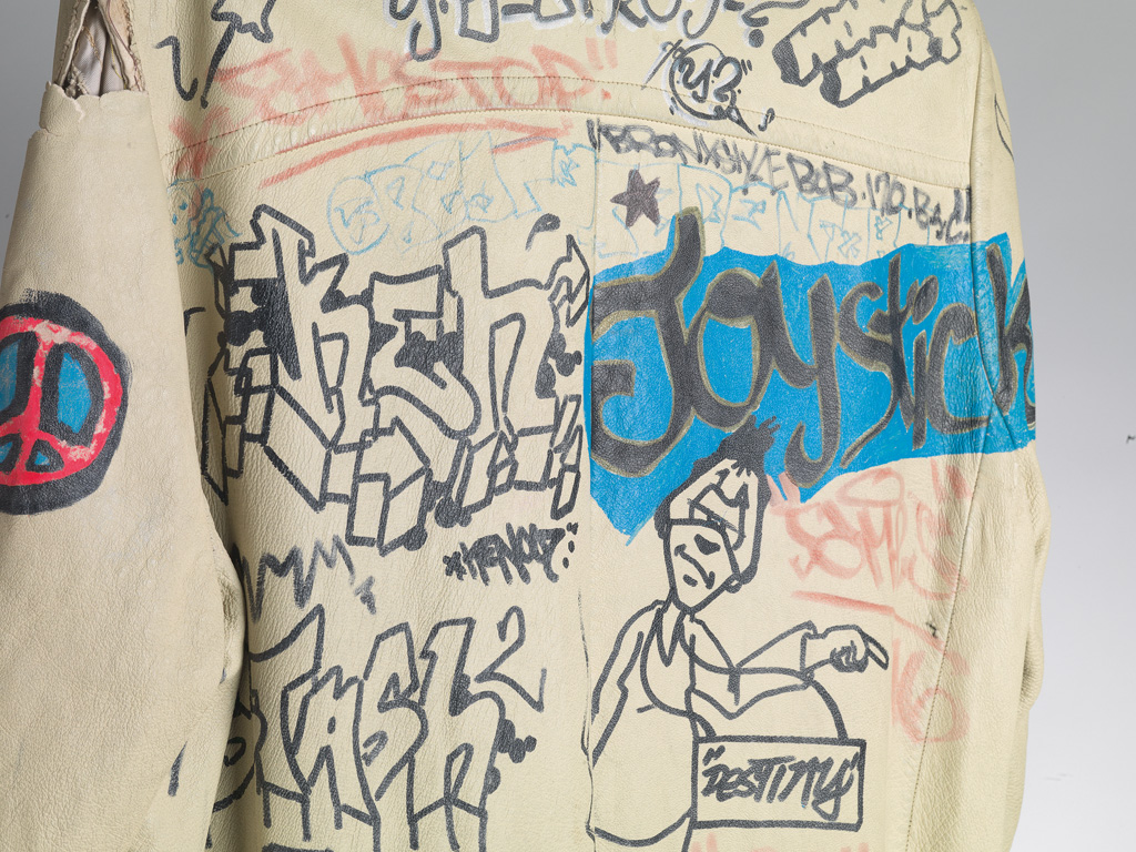 A Jacket Tagged by Jean-Michel Basquiat, Stephen Sprouse Was Recently  Auctioned Off – Traver Dodorye The Art Guru