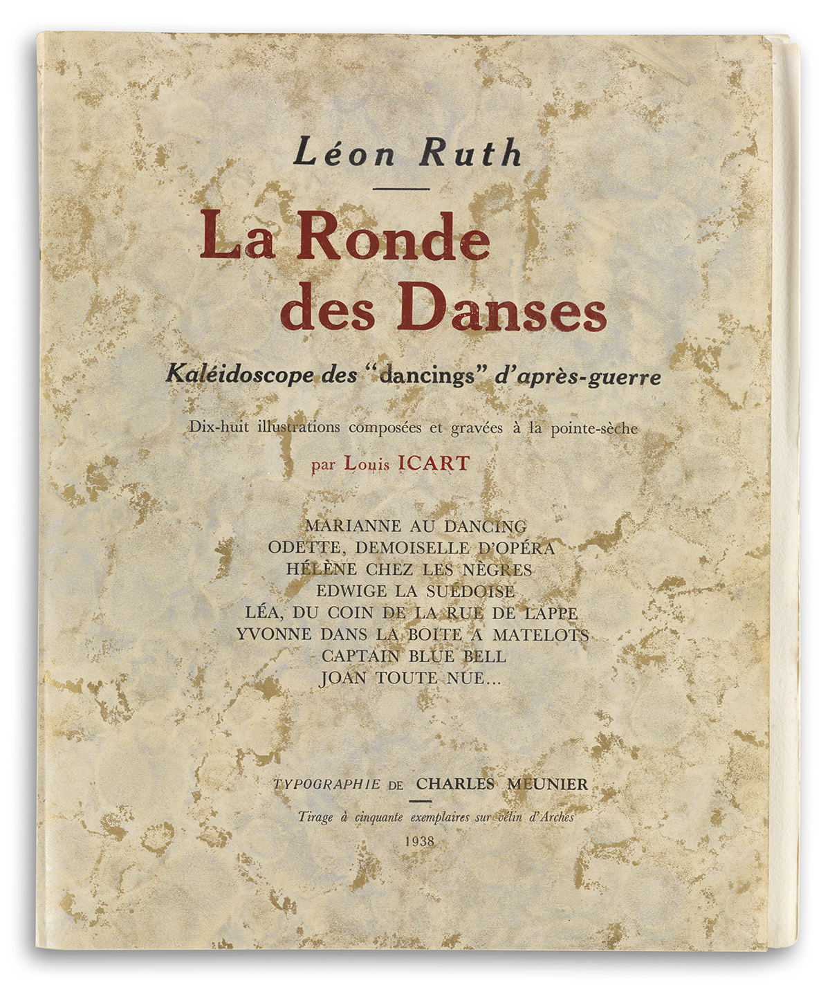 ICART LOUIS) Ruth Léon La Ronde des Danses Kaléidoscope des