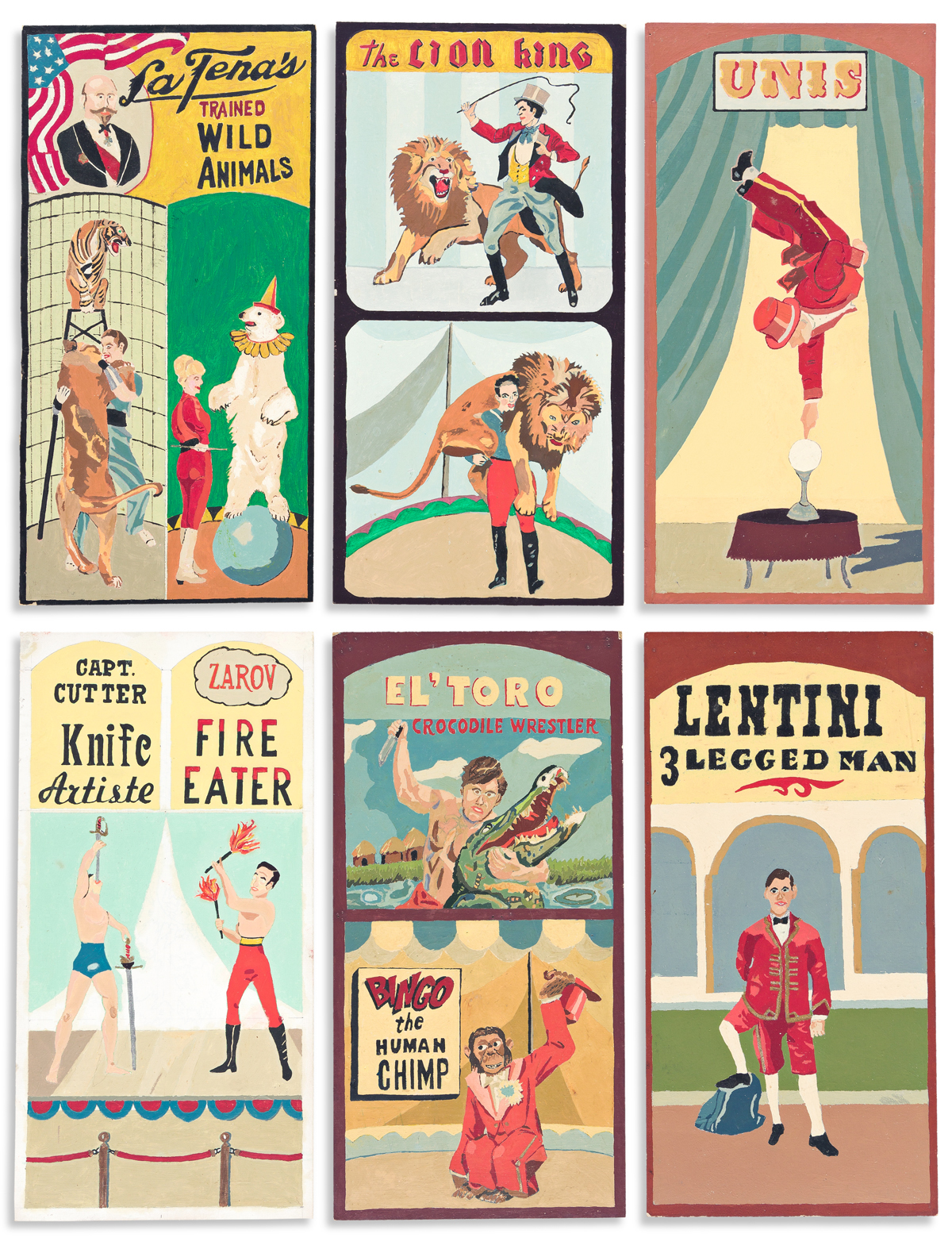 sideshow posters vintage