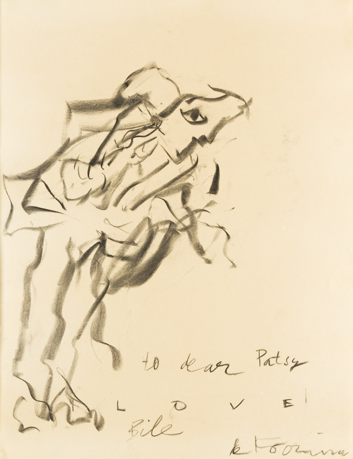 WILLEM DE KOONING Standing Figure
