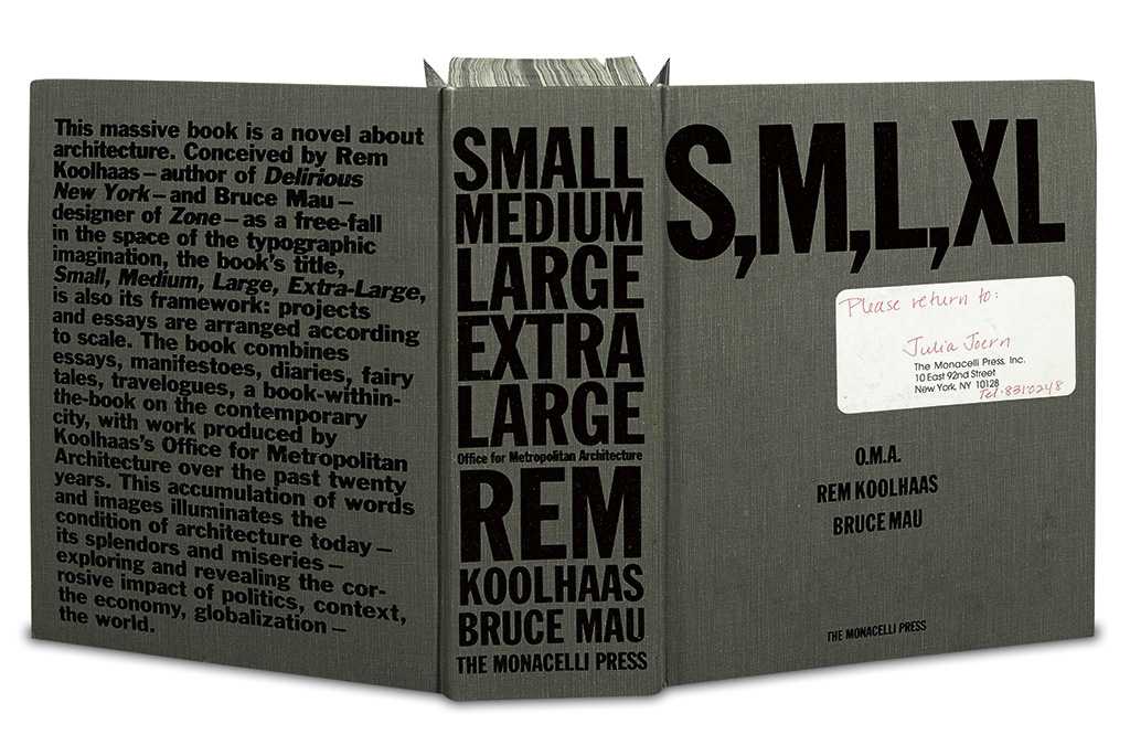 S M L XL REM KOOLHAAS