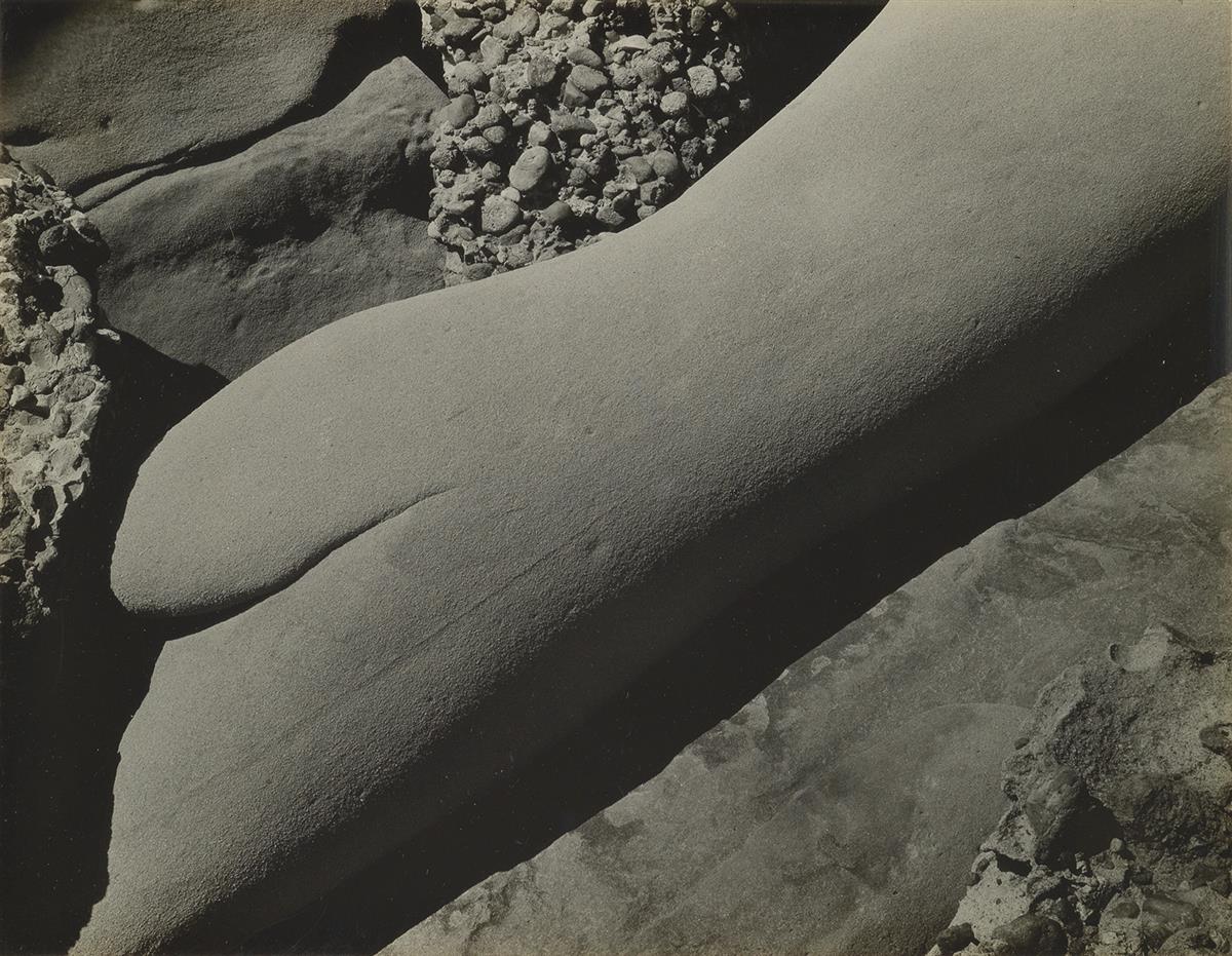 EDWARD WESTON (1886 1958) Eroded Rock Point Lobos