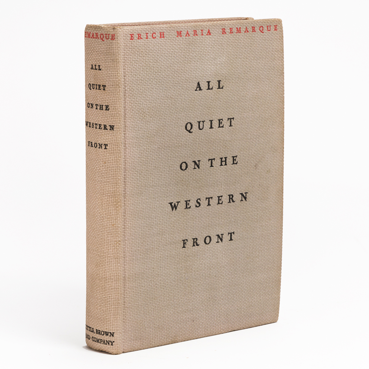 All Quiet on the Western Front by Erich Maria Remarque (1929) first edition  book