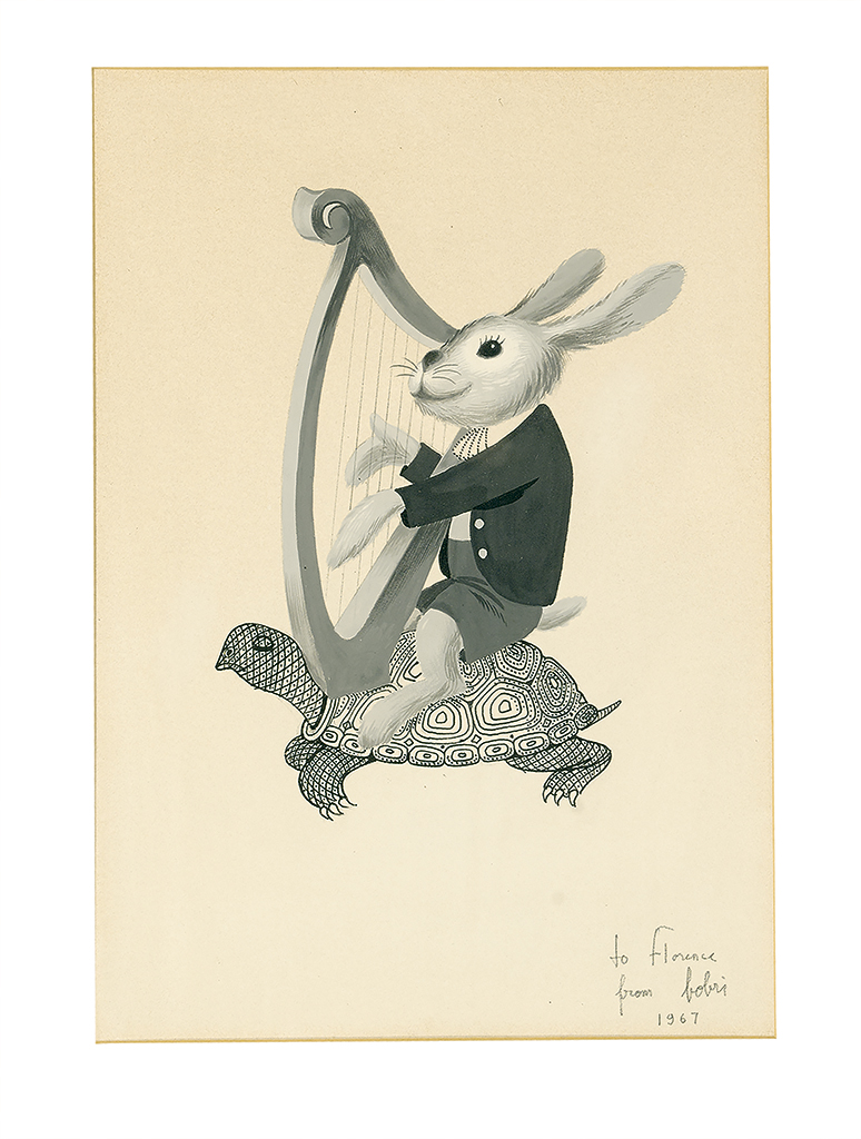 BOBRI [Vladimir Bobritsky] Turtle hare harp