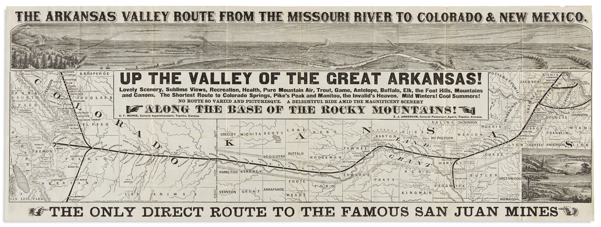 The Arkansas Valley Route from the Missouri River to Colorado & New Mexico