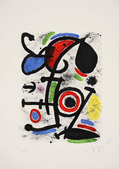 Joan Miro Querelle Damoureux Ii