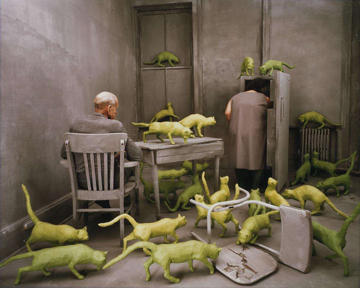 Sandy Skoglund 1946 Radioactive Cats