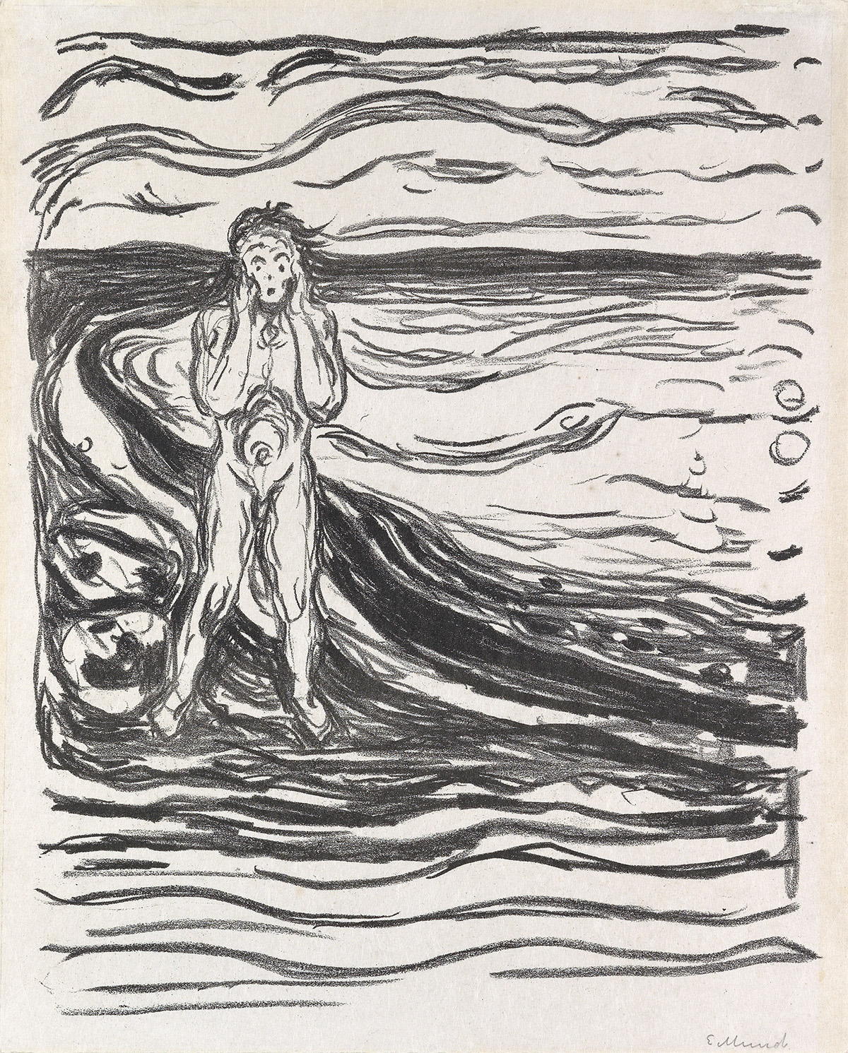 Alfa e ômega, Edvard Munch