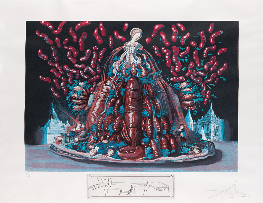Salvador Dali Les Diners De Gala
