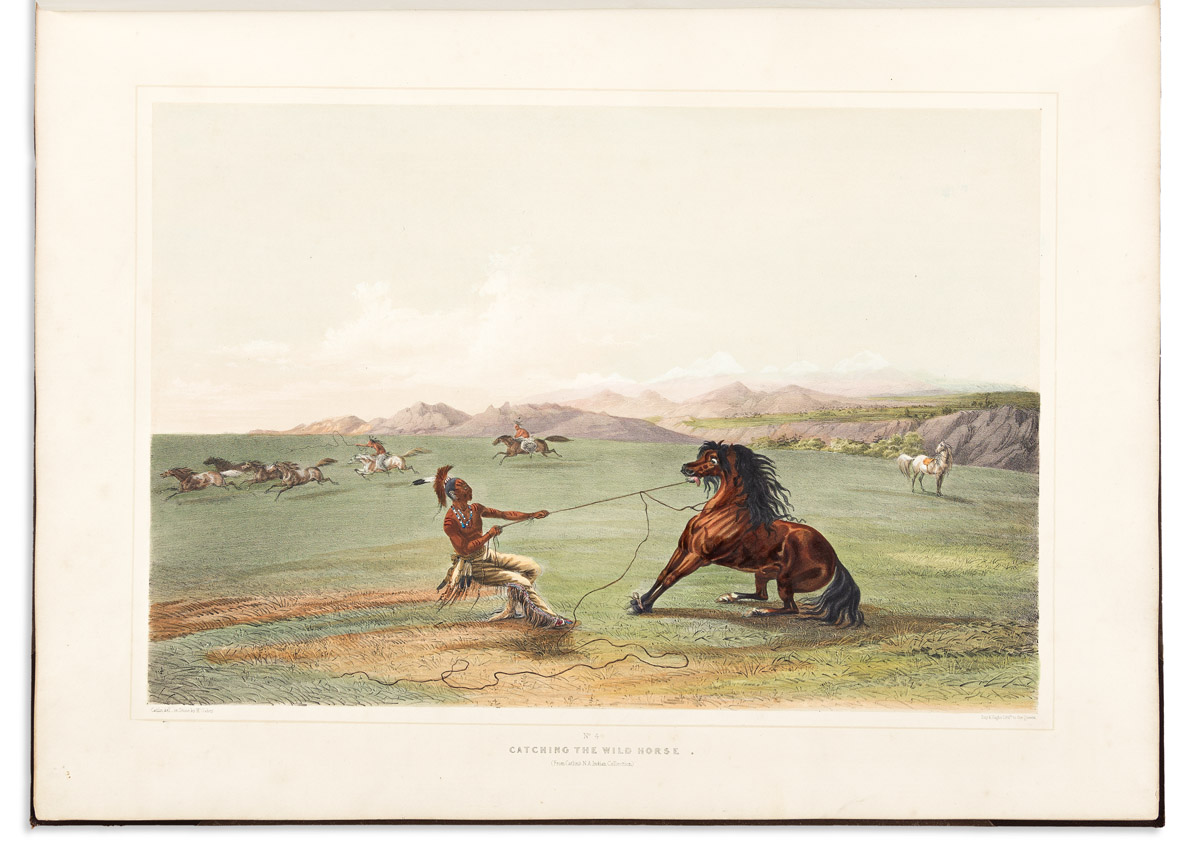 Catlins North American Indian Portfolio Hunting Scenes And