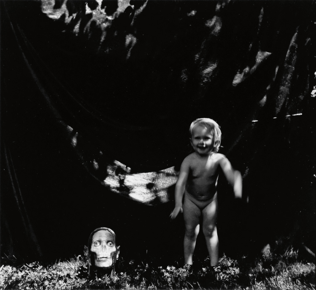 nude childe RALPH EUGENE MEATYARD (1925 1972) Nude child with mask