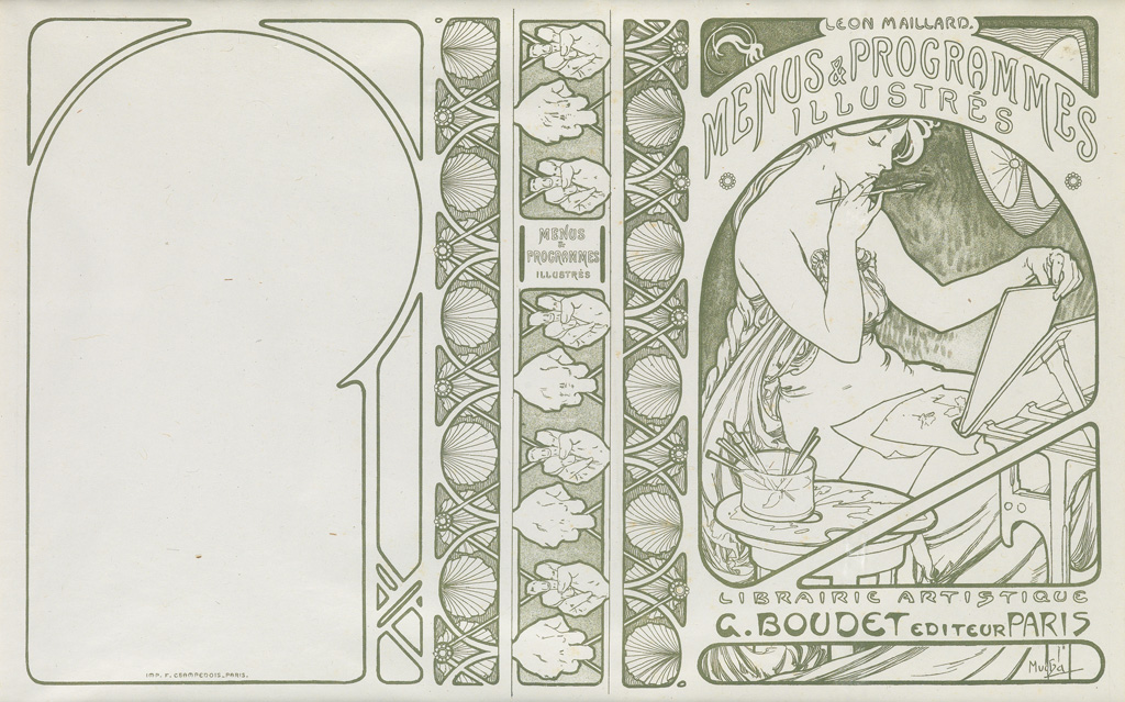 Alphonse Mucha Postcards - Swann Galleries News