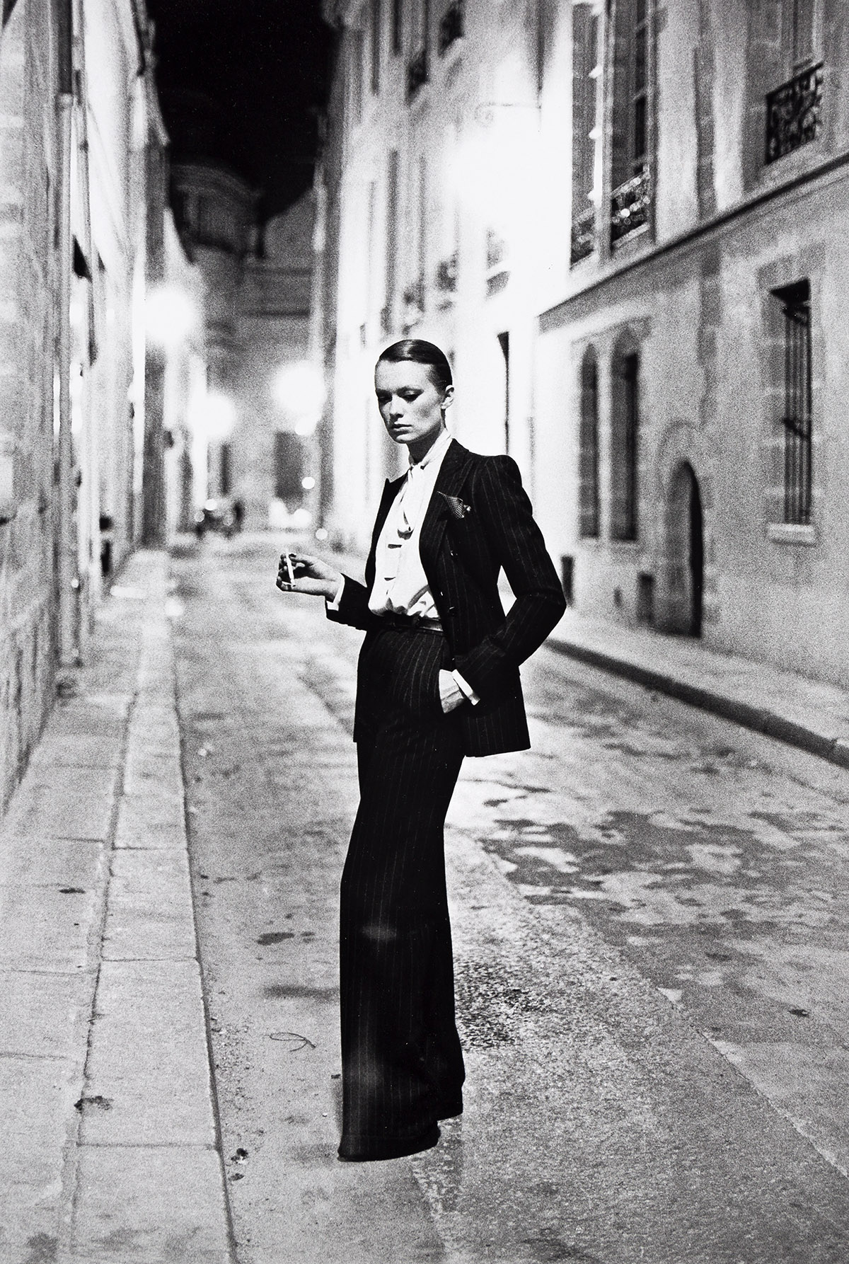 HELMUT NEWTON (1920 2004) Rue Aubriot (i) Yves St Laurent Ha