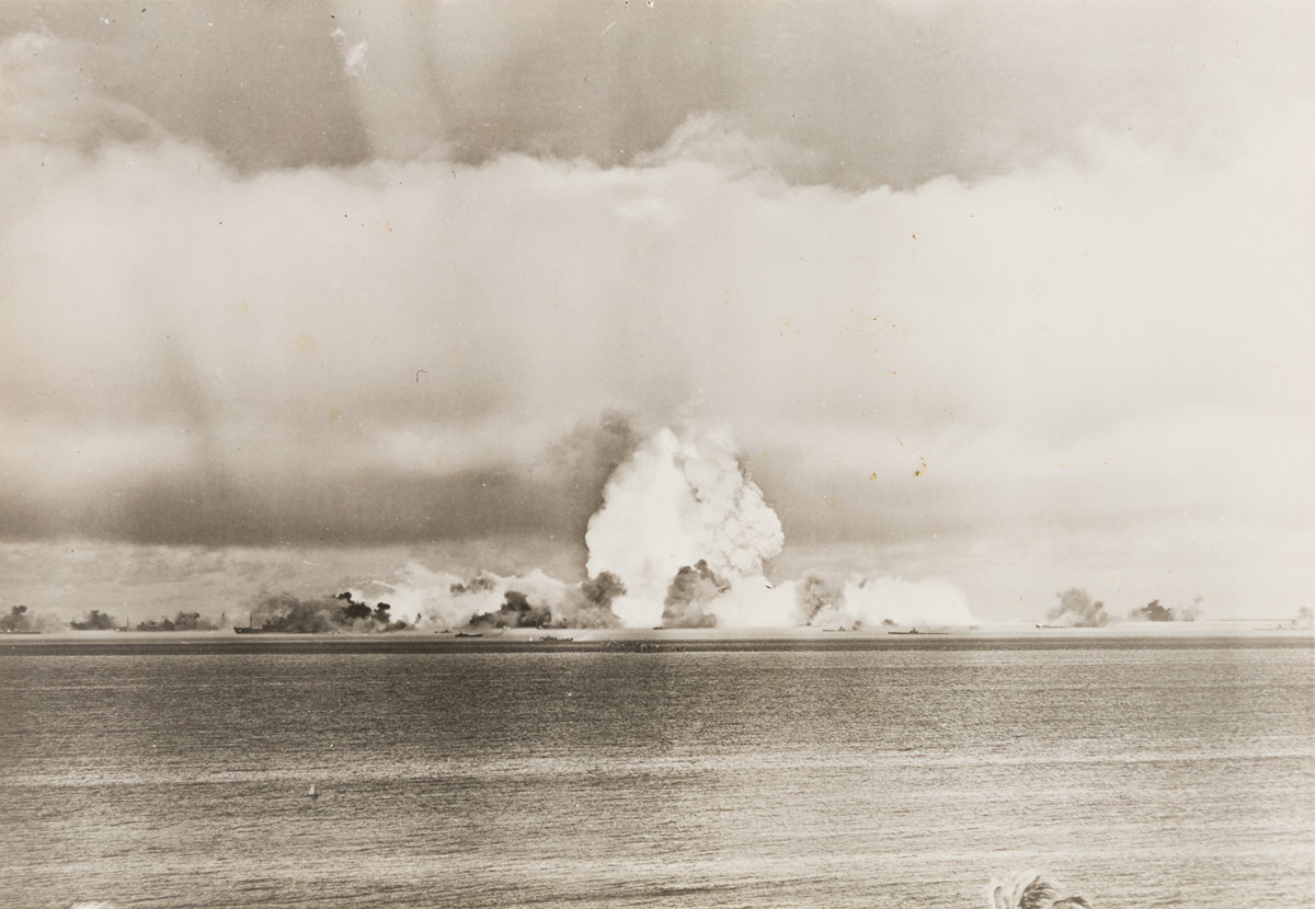 bikini atoll explosion