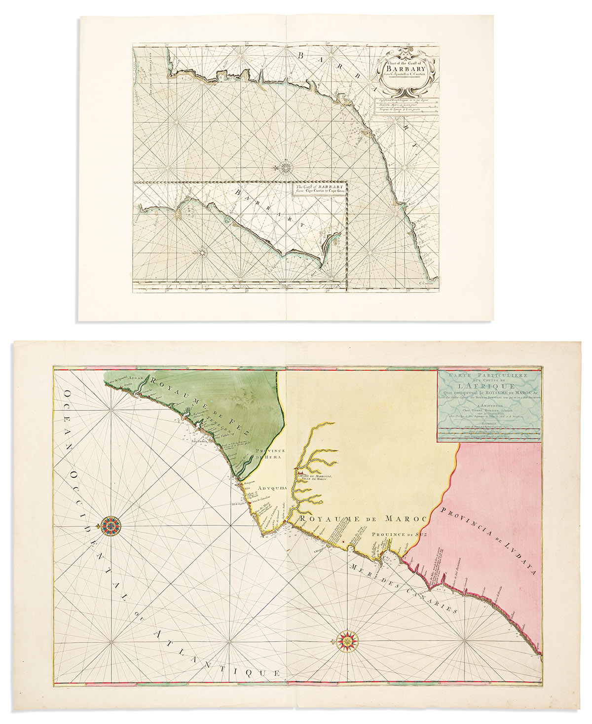 Historic Map of Mediterranean Sea Region - Sanson 1680 - Maps of the Past