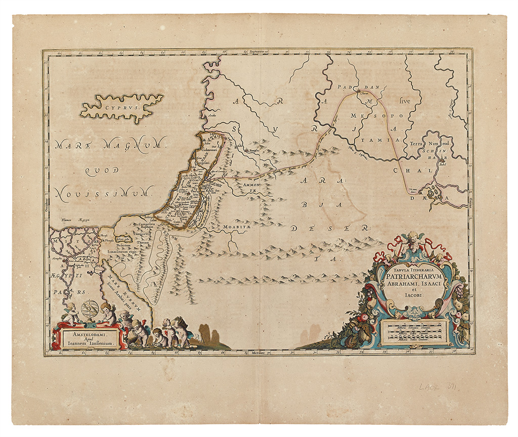 (HOLY LAND.) Janssonius, Johannes - Auktionen & Preisarchiv