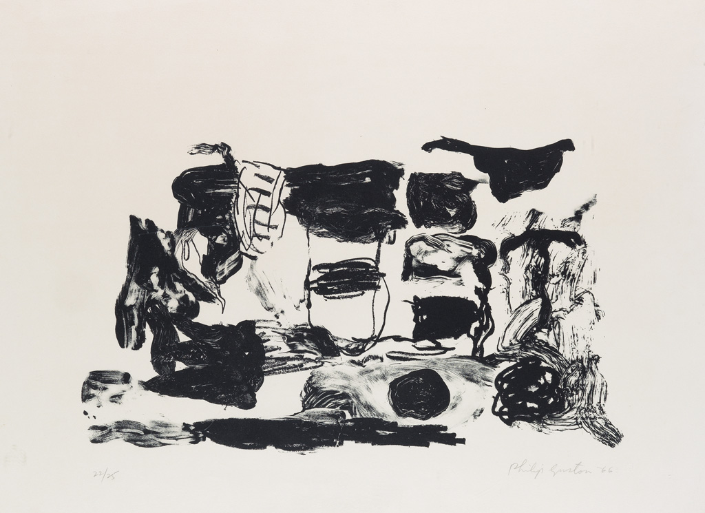 Картины густо. Philip Guston.