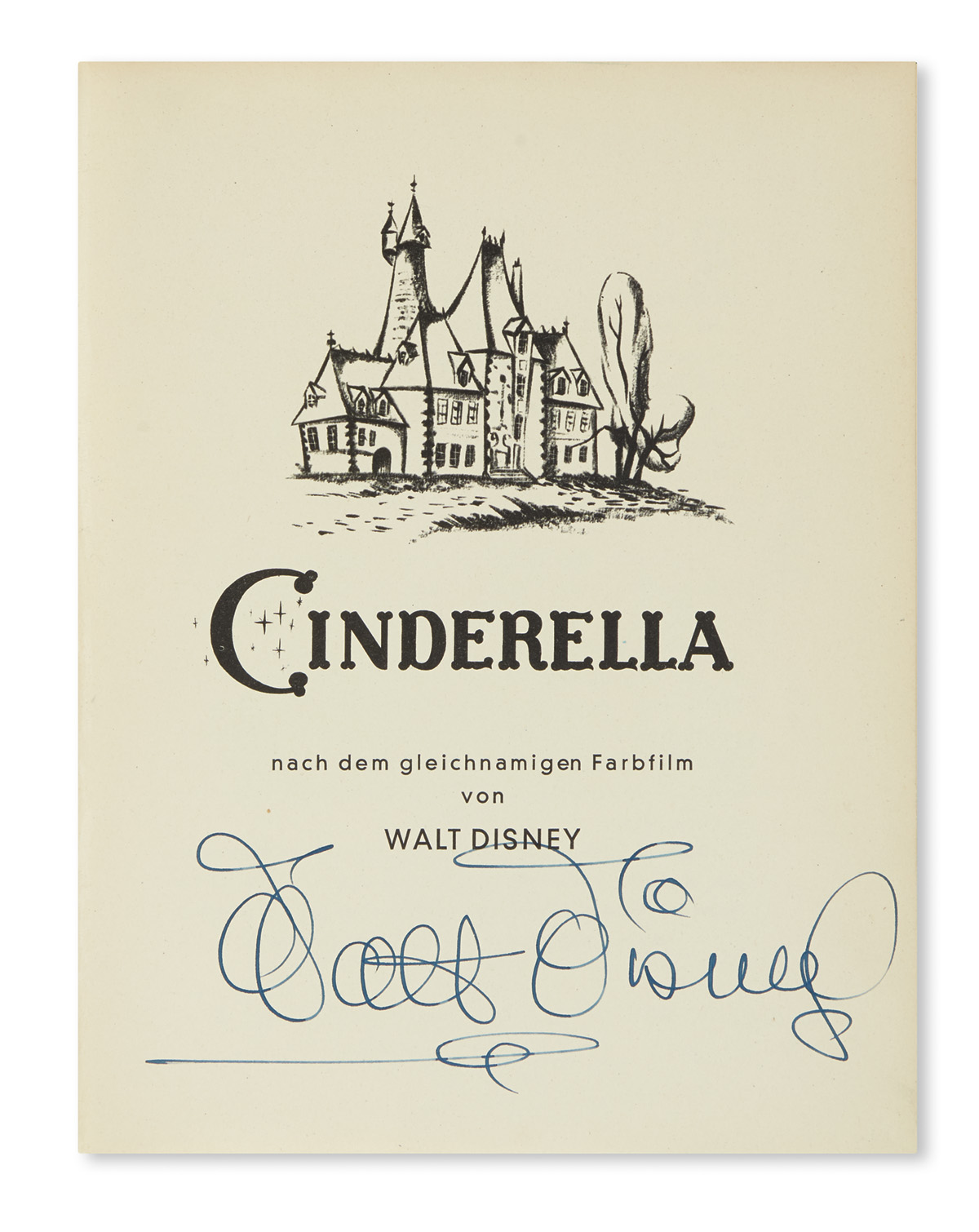 Cinderella Autograph