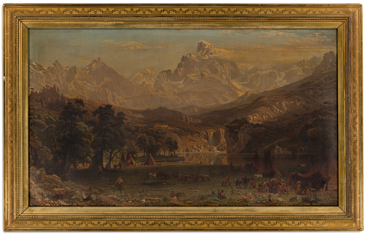 The Rocky Mountains, Lander's Peak By Albert Bierstadt Paper Print Met ...