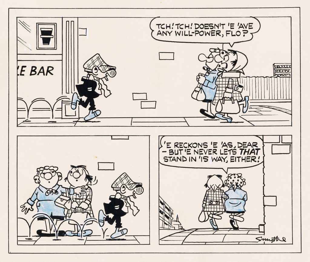 REGINALD SMYTHE. Andy Capp Daily Comic - Auctions & Price Archive