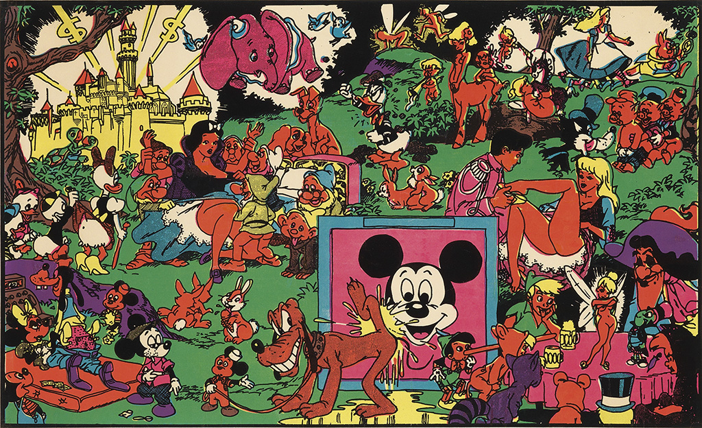 Wait until he finds out about Wally Wood's Disney Memorial Orgy (NSFW,...