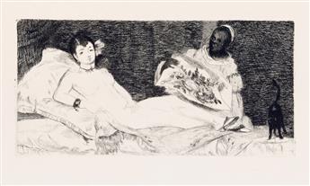 最安価格 ÉDOUARD Olympia MANET 絵画