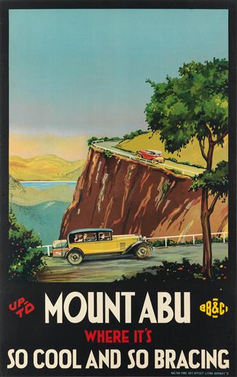 See India Northwest Frontier SouthEast Asia Vintage Travel Advertisement Poster 